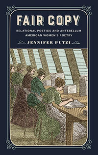 Book cover showing women at a table poring over paper pages