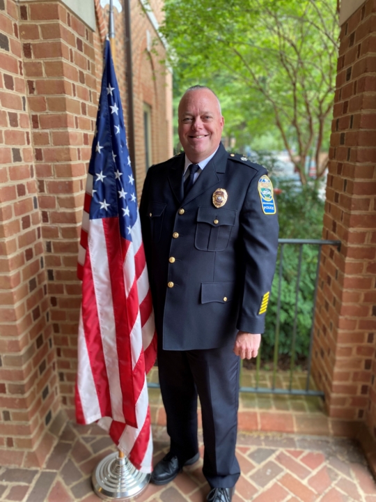 Portrait image of Don Butler, deputy chief of police, William & Mary