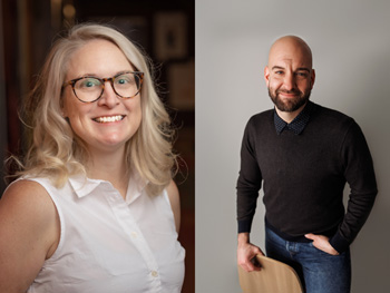 A composite photo shows images of Holly White and Phil Wagner