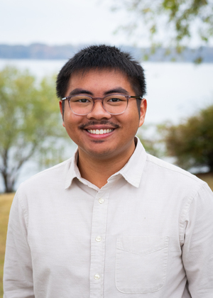 This is a headshot of Goldwater Scholarship recipient Cedrick Dimaranan