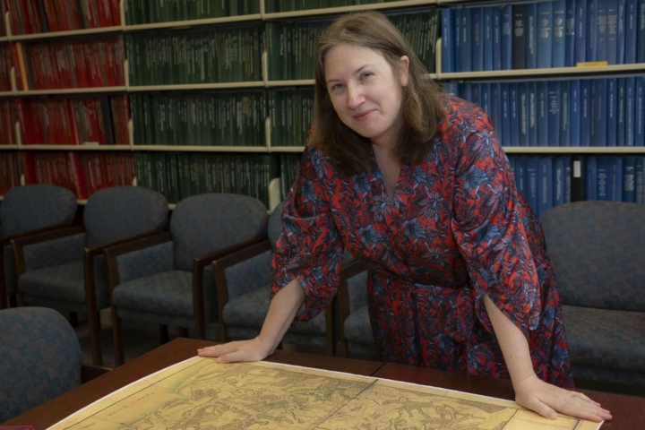 This is a photo of history professor Robyn Schroeder
