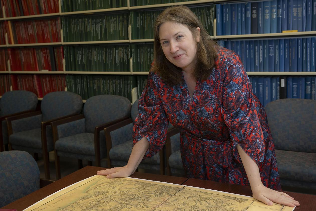 This is a photo of history professor Robyn Schroeder