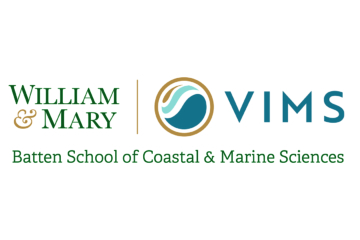 A logo shows William & Mary and VIMS over Batten School of Coastal & Marine Sciences.
