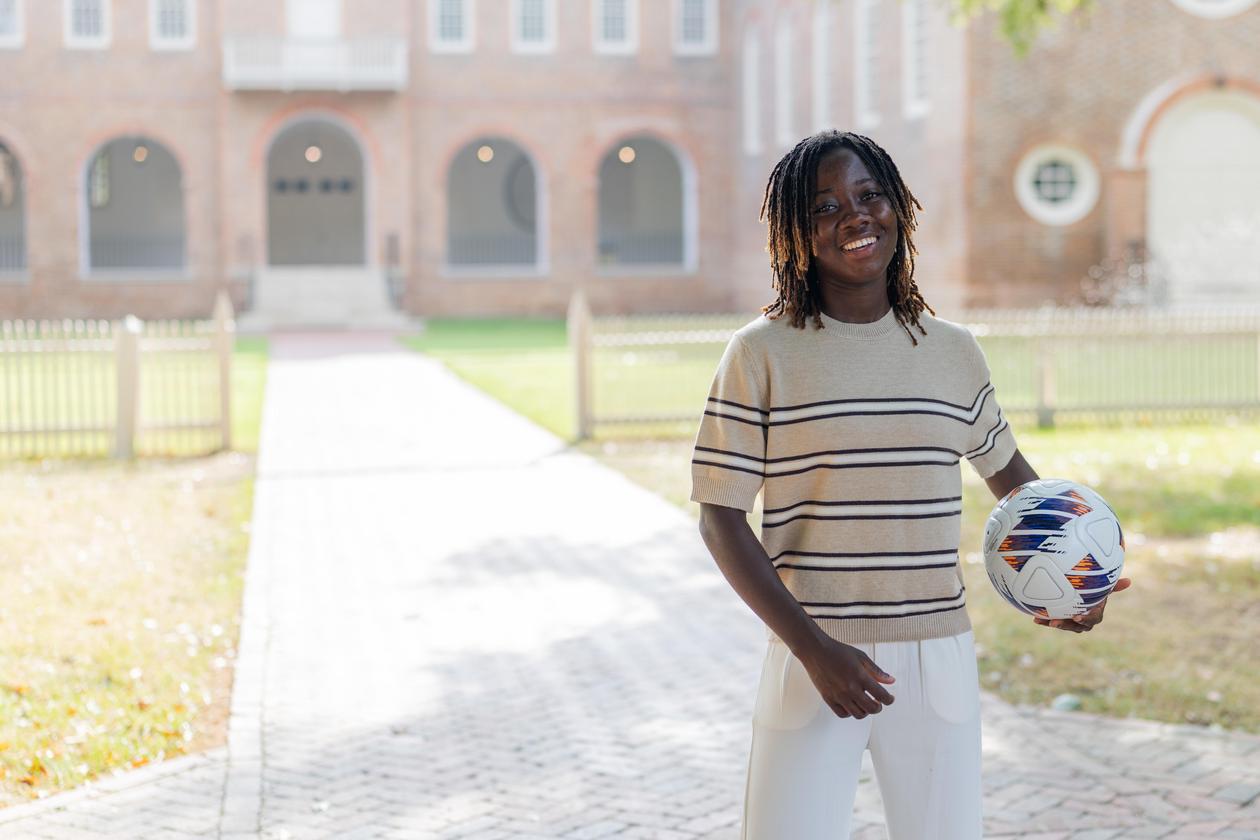 This is a photo of student-athlete Zeta Kromah