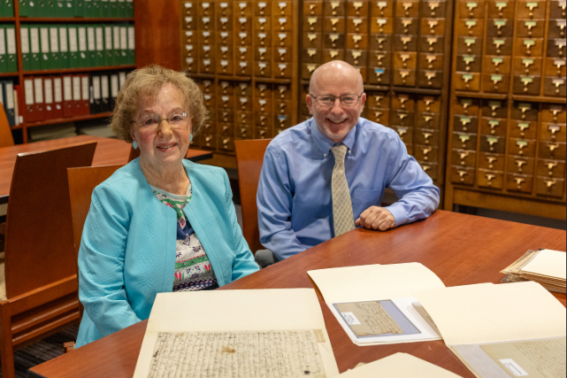 This is a photo of donors Carolyn and Shawn Martin